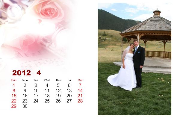 Family photo templates Loving Calendar-1